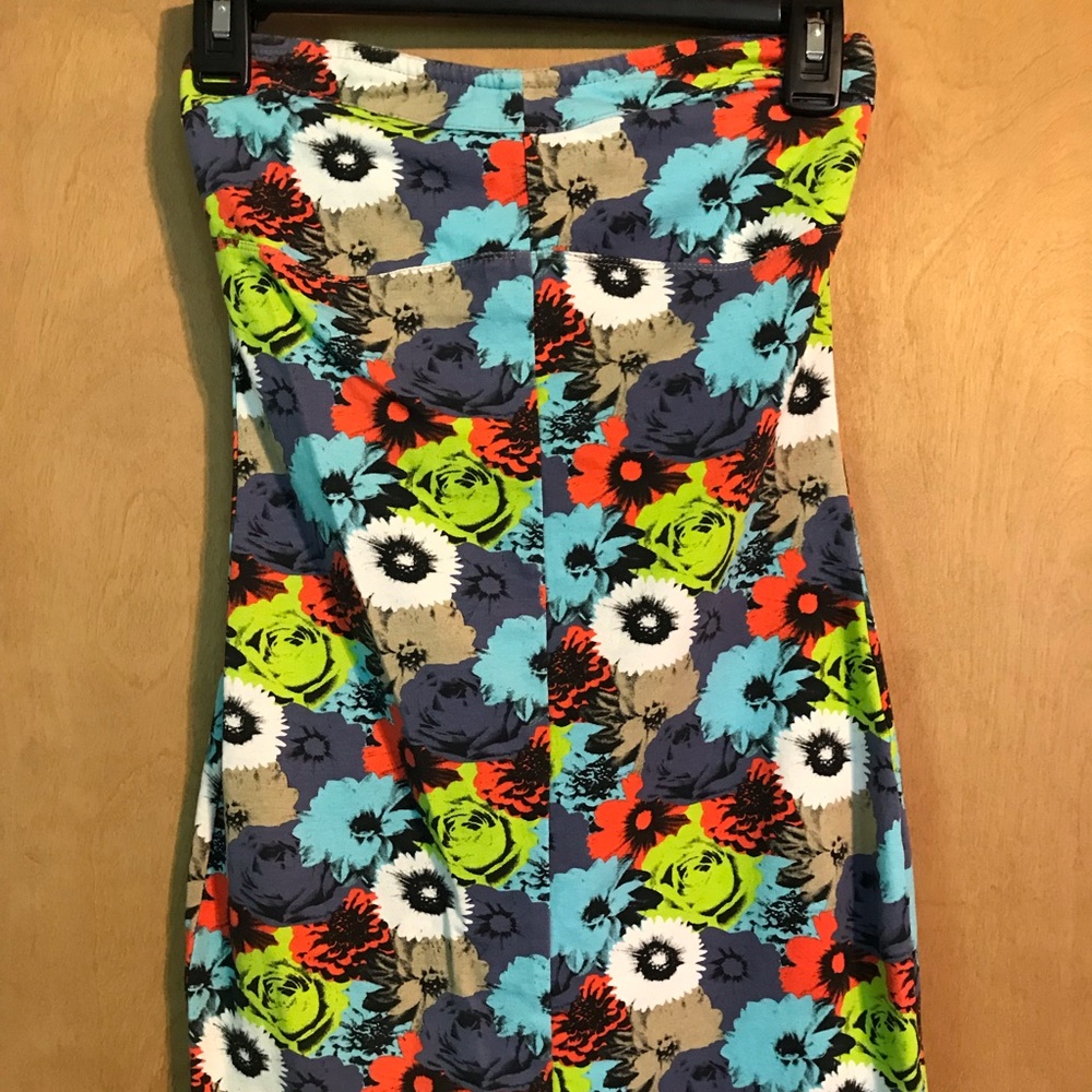 Strapless Pacsun Floral Dress